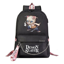 Cartoon Ribbon Youth Student School Bag Men's And Women's Leisure Travel Backpack