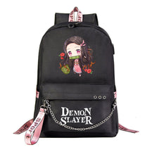 Cartoon Ribbon Youth Student School Bag Men's And Women's Leisure Travel Backpack