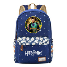 School Of Magic School Teen School Bag Floral Canvas Girl Backpack
