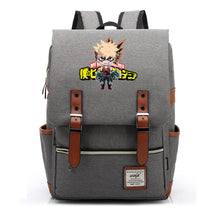 Anime My Heroes Academy Printed Youth Student Backpack Men's And Women's Leisure Belt Buckle Classic Backpack 38*27*12.5cm