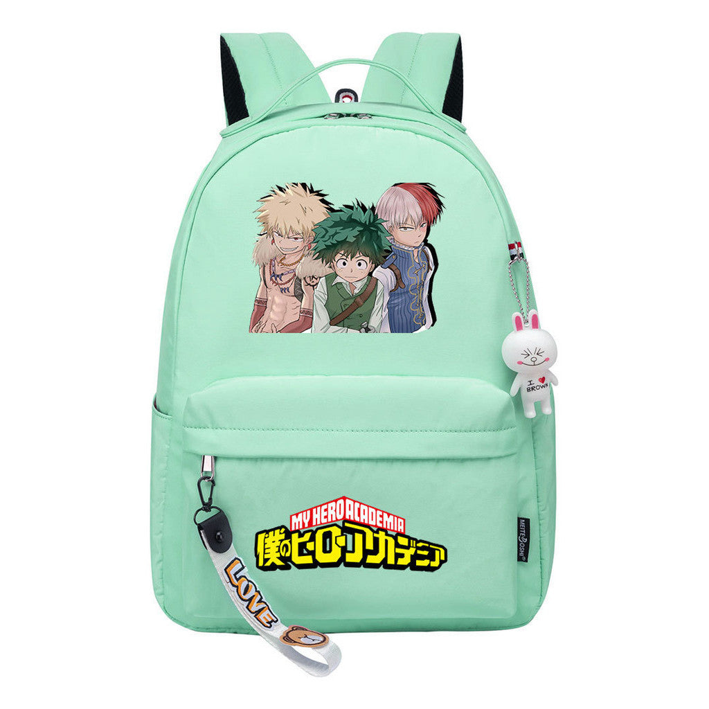 Cartoon Fashion Print Teen School Bag For Boys And Women Casual Bag For Girls Backpack