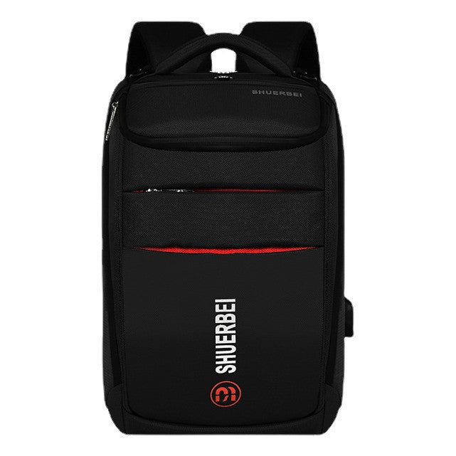 Large Capacity Backpack, Lightweight Spine Protection, Leisure Travel Computer Backpack