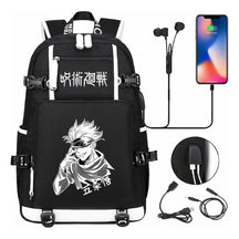 Printed Usb Youth Student Backpack Leisure Large Capacity Travel Backpack