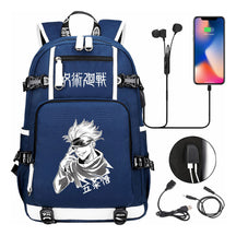 Printed Usb Youth Student Backpack Leisure Large Capacity Travel Backpack