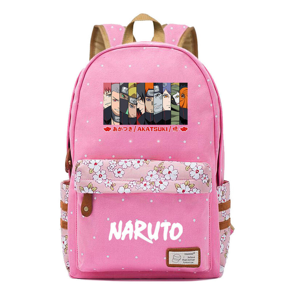 Naruto Student Backpack, Fashionable And Casual Backpack