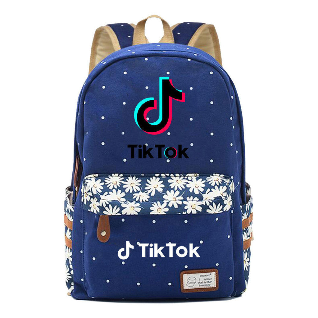 Short Video Student Backpack, Fashionable And Casual Backpack