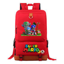 Super Mario Print Youth Student Backpack, Travel Bag, Men's And Women's Backpack
