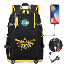 Legend Of Zelda Printed Backpack For Men And Women With Large Capacity Leisure Travel Backpack