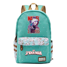 Superhero Printed Teenage Primary And Secondary School Backpacks For Men And Women's Leisure Travel Backpacks