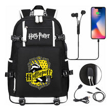 Academy Of Magic Usb Teen Student School Bag Men's And Women's Travel Backpack