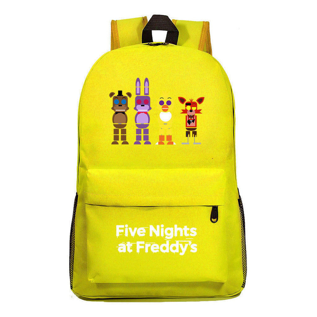 Fashion Toy Bear Game Fashion Starry Sky Youth Student Backpack Men's And Women's Leisure Backpack