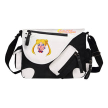 Beauty Girl Warrior Printed Youth Student School Bag Canvas Single Shoulder Bag Men's And Women's Casual Straddle Backpack