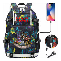 Toy Bear Game Peripheral Usb Youth Student School Bag Leisure Large Capacity Travel Backpack