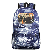 Fashion Volleyball Youth Flying Heart Printed Youth Student School Bag Men's And Women's Leisure Backpack