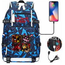 Toy Bear Game Peripheral Usb Youth Student School Bag Leisure Large Capacity Travel Backpack