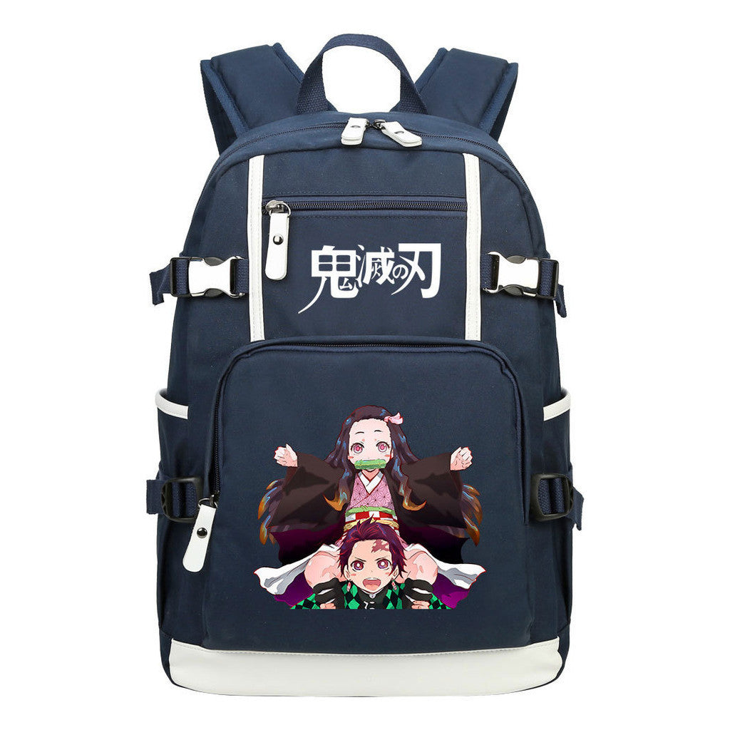 Cartoon Anime, Teenage Student Backpacks, Men's And Women's Backpacks, Leisure Travel Backpacks, Backpacks