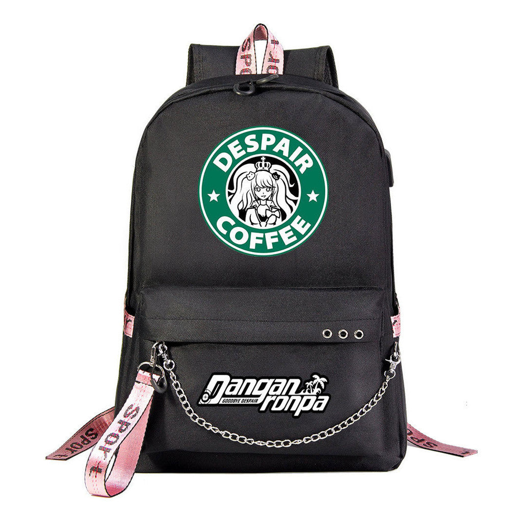 Usb Youth Student Backpack For Men And Women's Leisure Travel Backpack