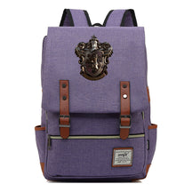 School Of Witchcraft And Wizardry Printed Youth Student Backpack For Men And Women, Casual Belt Buckle, Classic Backpack