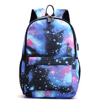 Usb Password Lock Youth Student Backpack Three Piece Set For Men And Women's Backpack Set