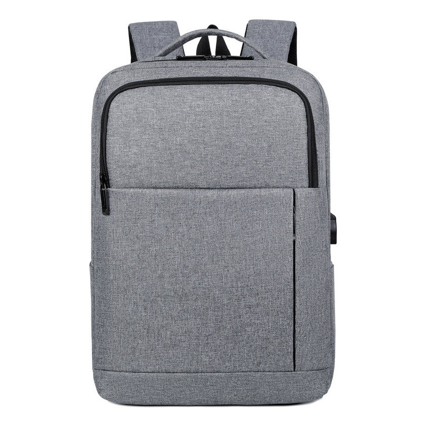 Usb Backpack For Men's Business Laptops, Casual Student Backpacks, Minimalist Backpacks