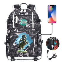 Printed Teenage Student Backpack For Men And Women's Travel Backpacks