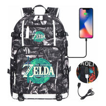 Printed Teenage Student Backpack For Men And Women's Leisure Travel Backpack