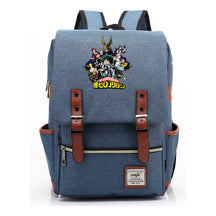 Anime My Heroes Academy Printed Student School Bag For Men And Women Leisure Belt Buckle Classic Backpack