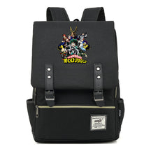Anime My Heroes Academy Printed Student School Bag For Men And Women Leisure Belt Buckle Classic Backpack