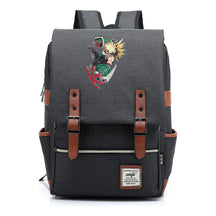 Anime My Heroes Academy Printed Youth School Bag For Men And Women Leisure Belt Buckle Classic Backpack