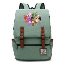 Toy Bear Printed Teenage Student Backpack For Men And Women, Casual Belt Buckle, Classic Backpack