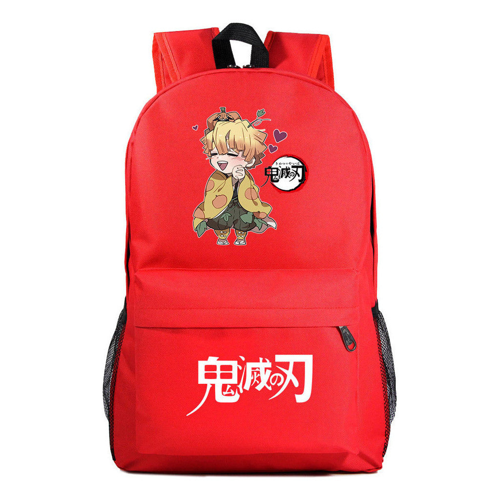 Comic Cartoon Fashion Printed Youth Student Backpack For Men And Women's Leisure Backpack