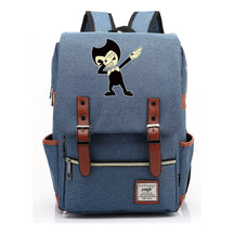 Printed Teenage Student Backpack For Men And Women With Casual Belt Buckle Classic Backpack