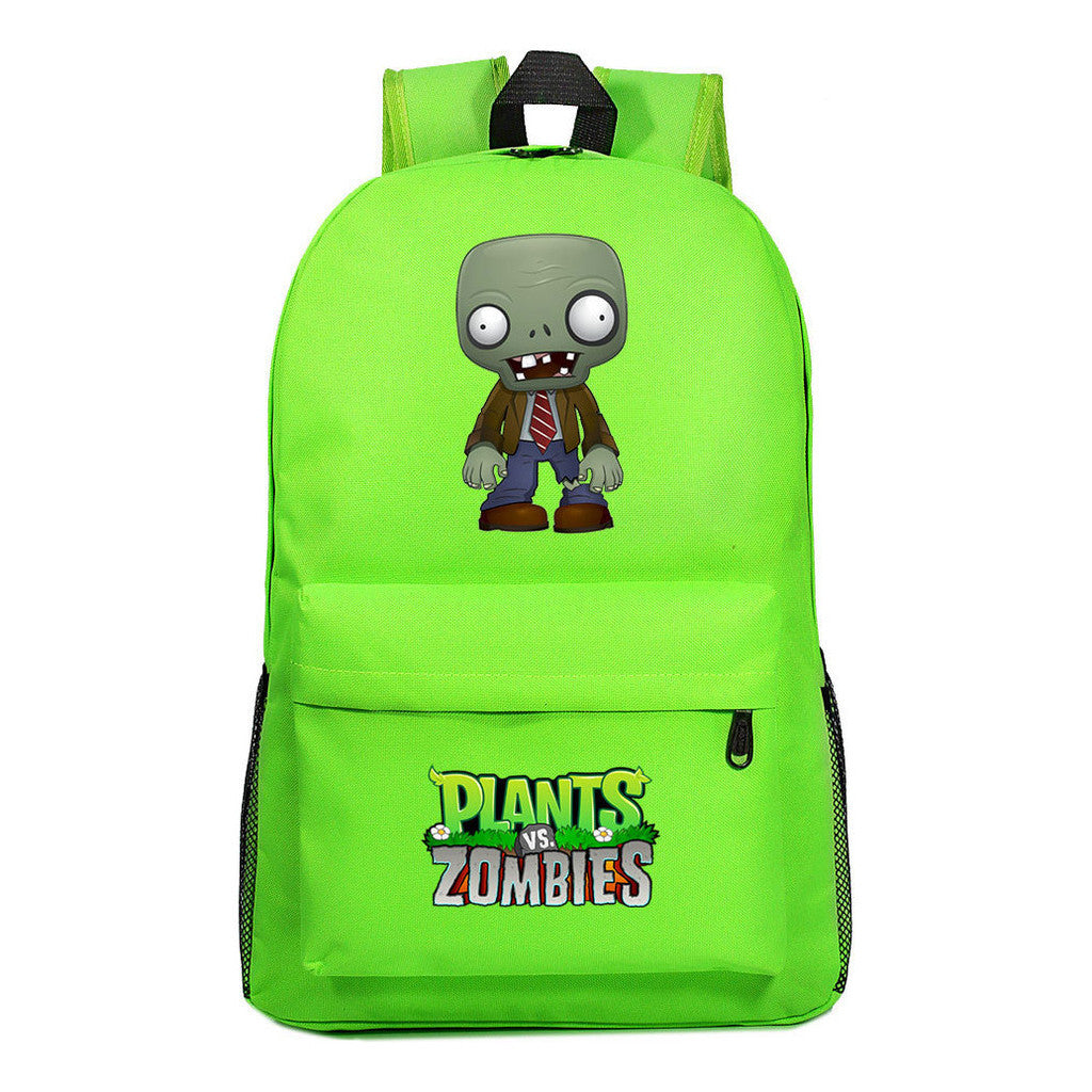 Game Plants Youth Student School Bag Men's And Women's Leisure Backpack