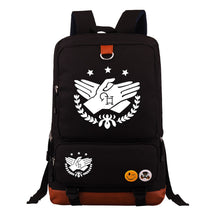 Violet Eternal Garden Printed Youth Student School Bag Large Capacity Travel Bag Men's And Women's Backpack