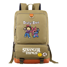 Strange Story Printed Youth Student School Bag Large Capacity Travel Bag Men's And Women's Backpack