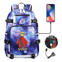 Printed Usb Youth Student School Bag Leisure Large Capacity Travel Backpack