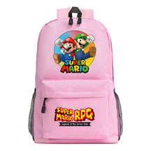 Super Mario Starry Sky Student Backpack For Men And Women's Leisure Travel Backpack
