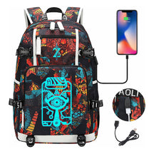Legend Of Zelda Usb Youth Student Backpack For Men And Women's Leisure Travel Backpack