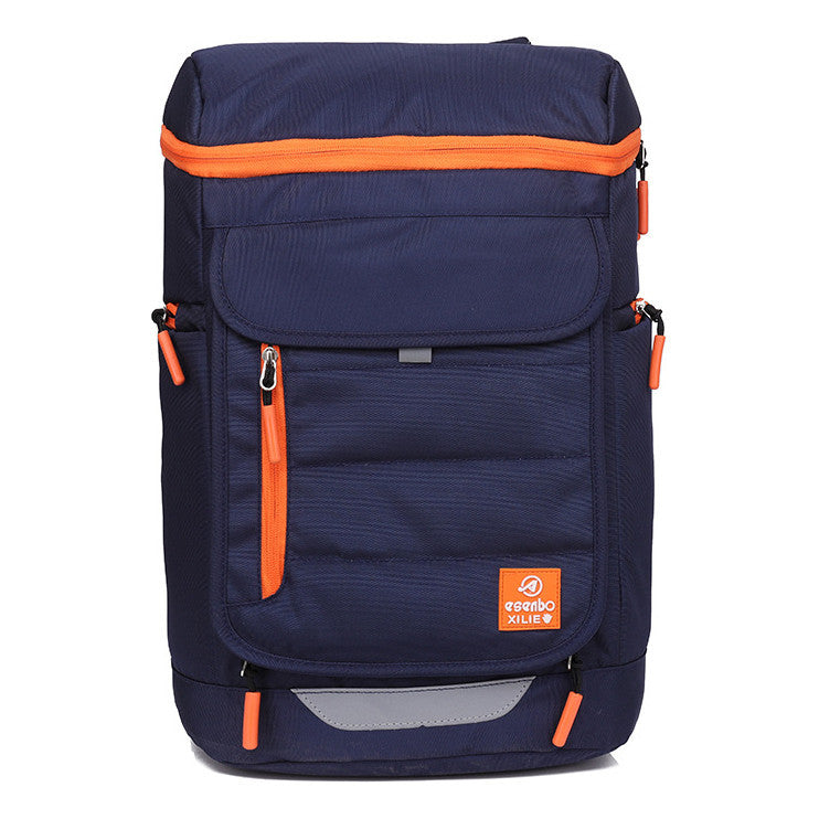 Canvas Backpack, Solid Color Backpack, Fashionable And Casual Travel Bag