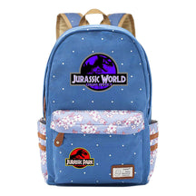 Jurassic Park Dinosaur Printed Student Backpack Leisure Backpack