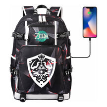 Printed Teenage Student Backpack For Men And Women's Leisure Travel Backpack