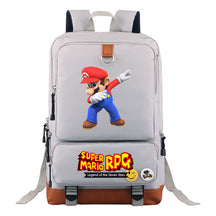 Super Mario Print Youth Student Backpack, Travel Bag, Men's And Women's Backpack