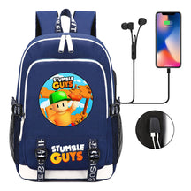 Printed Youth School Bag Usb Casual Backpack Travel Backpack