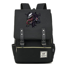 Printed Student Backpack With Casual Belt Buckle, Classic Backpack