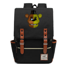 Toy Bear Game Printed Youth Student Backpack For Men And Women, Casual Belt Buckle, Classic Backpack