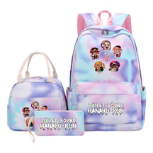 Student Girl Backpack Lunch Bag Three Piece Set Backpack Set