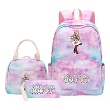 Student Girl Backpack Lunch Bag Three Piece Set Backpack Set