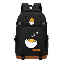 Lazy Egg Teenage Student Backpacks Boys And Girls Backpack
