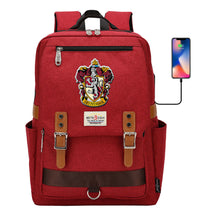 Usb Magnetic Buckle Student Backpack For Men And Women, Youth Leisure Backpack