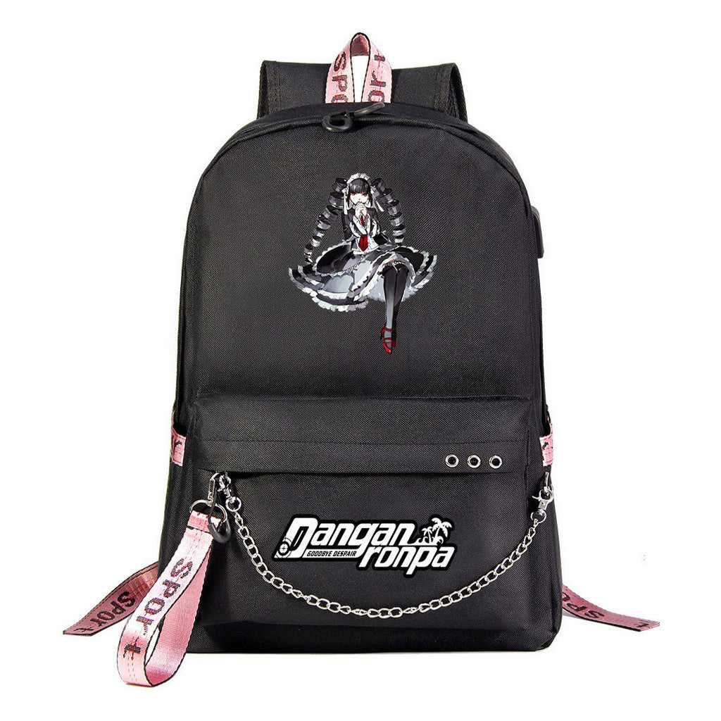 Usb Youth Student Backpack For Men And Women's Leisure Travel Backpack